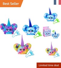 Furby Furblets Mini Peluches Électroniques Mello-Nee, Hip-Bop, Pix-Elle - 5 cm