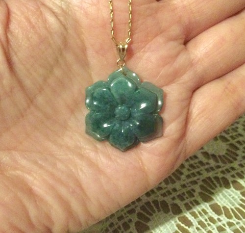 Beau Pendentif Or Jaune 585 et
