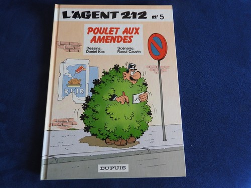 Agent 212 5 poulet - bd, l'agent