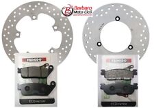 PAIR BRAKE DISCS + PADS YAMAHA XMAX 250 ANT. + POST. 2014 X-MAX