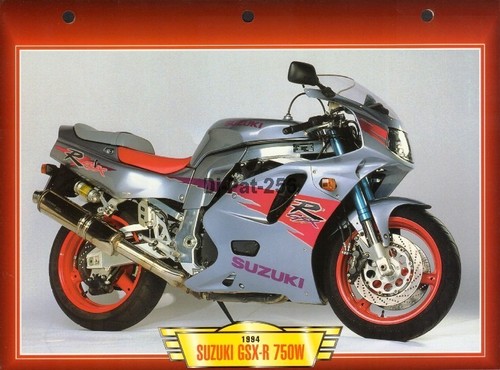 Fiche moto suzuki gsx r - fiche,