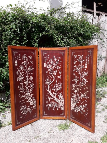 Paravent chinois 1900 - paravent,