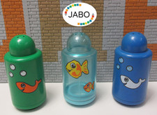 (RB L 4/18) Lego Duplo Primo 3 bricks with fish print