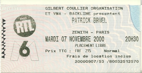 Rare ticket concert live - ticket,