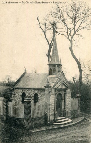 Carte cais chapelle notre - la,