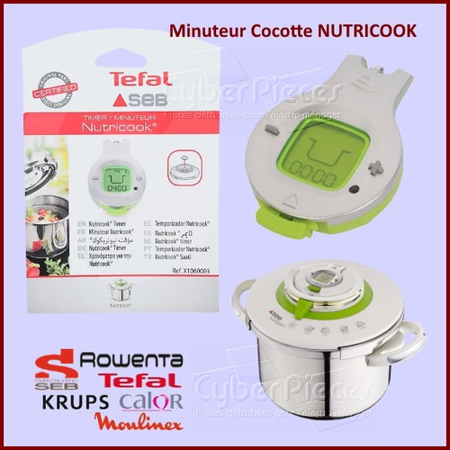 Minuteur cocotte nutricook seb - cocotte,