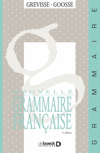 Nouvelle grammaire francaise - ,