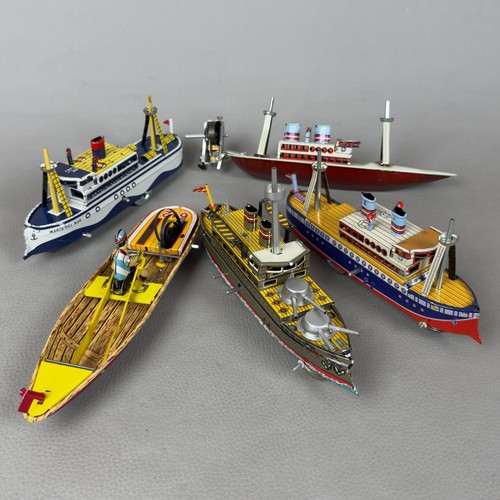 Lot jouets lata bateaux - lot, en