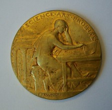 Médaille EXPOSITION ARTS DECORATIFS PARIS 1928 architecte NETTER signé RASUMNI