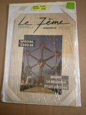 Tintin - Le 7ème Soir N°15 Supplément gratuit 11 12 13 Avril 1998 Expo 1958 RARE
