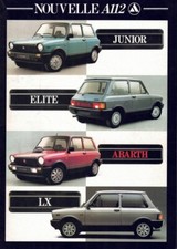 Catalogue Brochure Autobianchi
