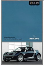 Smart Roadster Brabus Tuning 2004 Export Markets Foldout Brochure In French