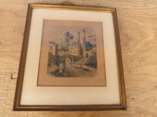 Ancienne litho dessin - , de