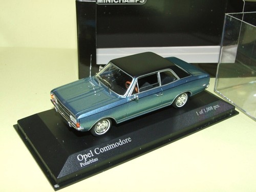Opel commodore 1966 bleu - opel,