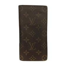 Louis Vuitton Monogram Porte Cartes Credit Yen Bifold Long Wallet Brown/7BK0474