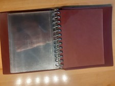 Album De Collection Lindner Pour ETB, Bordeaux Avec Pochettes Transparentes