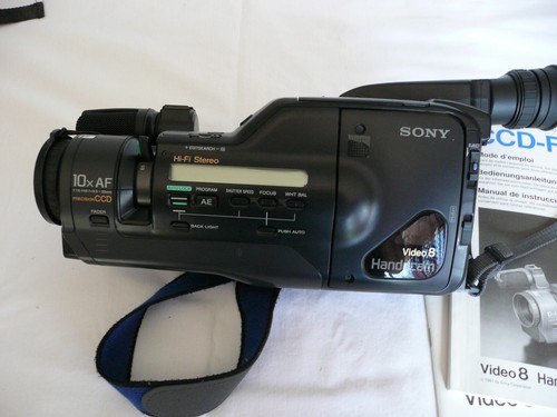 Sony camescope ccd - camescope, ccd-f555e