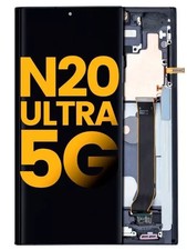 Original For Samsung Galaxy Note 20 Ultra LCD Display Touch Screen With Frame