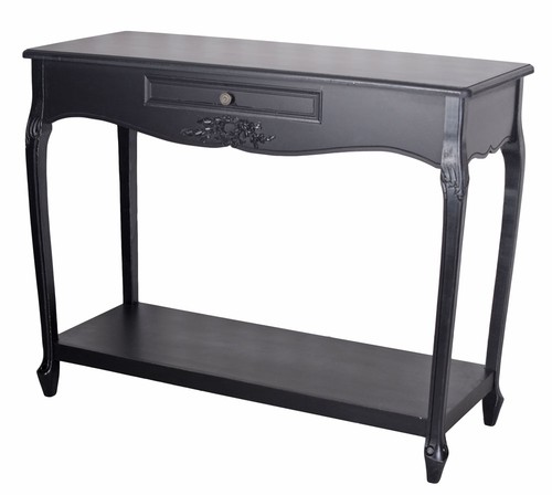 Table console rokoko noir - rokoko, de