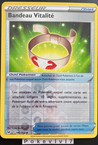 Carte pokemon bandeau - carte,