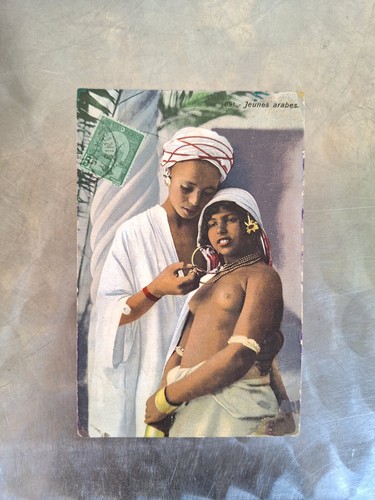 Cpa maghreb femme - maghreb, seins