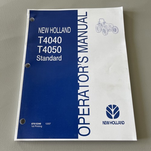 New holland t4040 t4050 - holland,