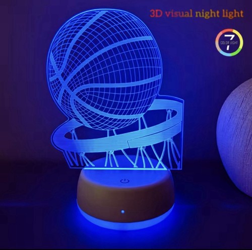Lampe led basketball 7 - 3d,