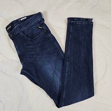 Replay Anbass M914 Slim Fit Jeans Men's W32 L34 Navy Blue Stretch Denim Wash 603
