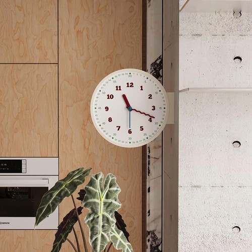 Horloge murale double face - horloge,