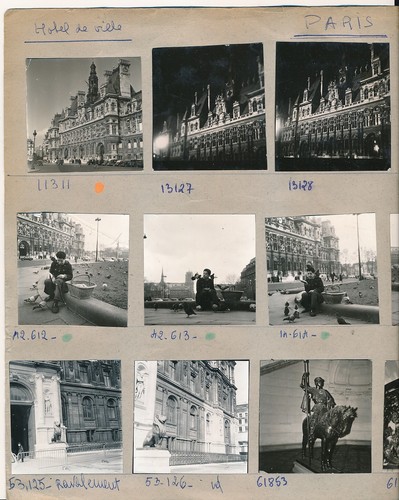 Paris 1950 12 photos - 12,