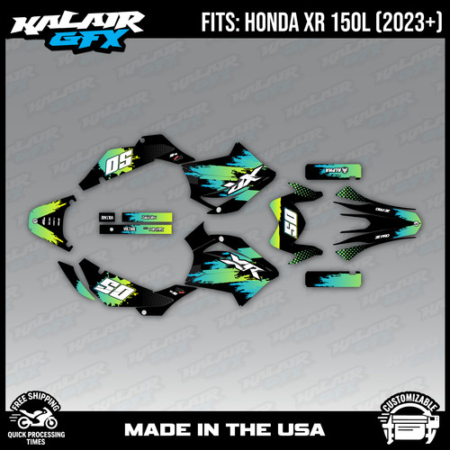 Graphics decal kit - kit, honda