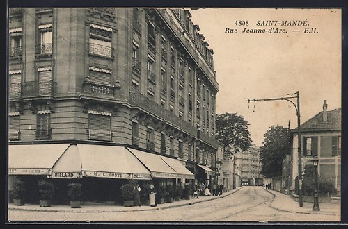 Cpa saint mandé - cpa, rue