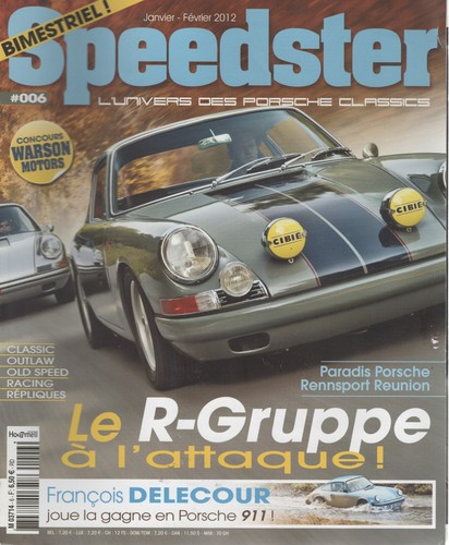 Speedster porsche 911 r - speedster, 6