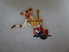 Hard Rock Cafe Pin Phoenix Football Opening Day Season 2005 kicker with guitar