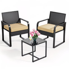 Salon de Jardin Rotin 3