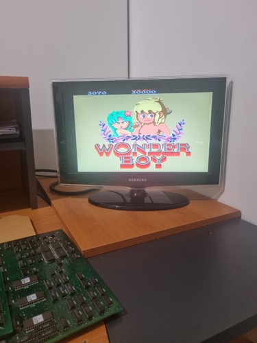 Bootleg pcb jamma wonder - bootleg,