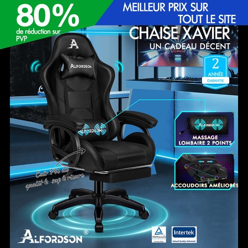 Alfordson chaise gaming - chaise,