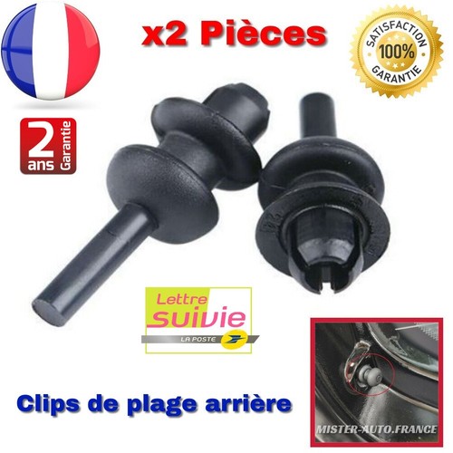 Clip fixation plage - clip, arriere