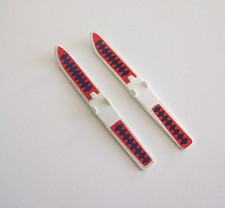 Playmobil (N3149) Winter Sport - Pair of White & Red Skis 3467 Vintage