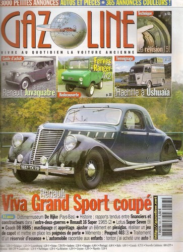 Gazoline 143 renault viva - gazoline,