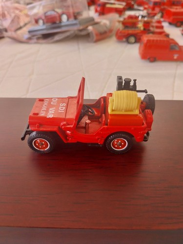 Solido pompier jeep willys - solido,