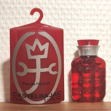 Castelbajac Eau de Parfum 5ml. Red plastic box. Full. Very Good Condition