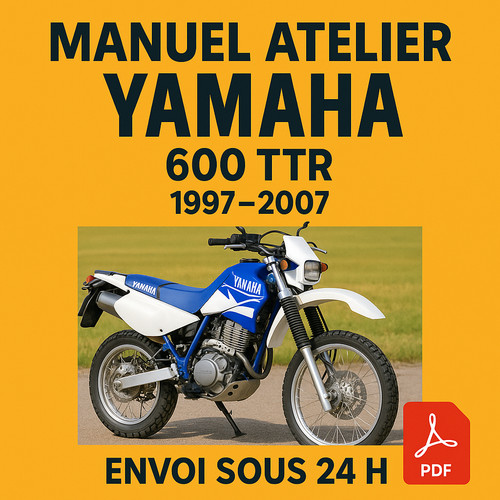 Manuel atelier yamaha 600 ttr - 600,