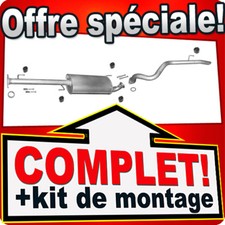 Échappement pour TOYOTA LAND CRUISER (J12) 3.0 TD-4D 5-portes Silencieux