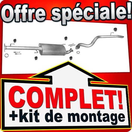 échappement pour toyota land - pour,