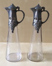 Pair Art Nouveau German Wmf