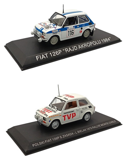 Lot fiat 126p - 126p, rallye
