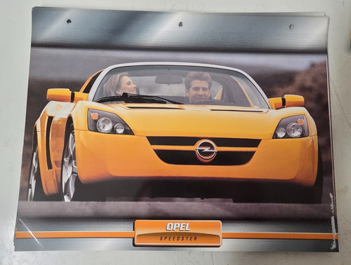 Opel speedster carte - speedster, fiche