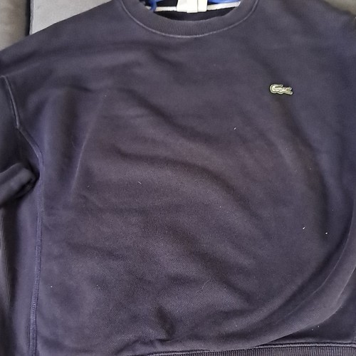 Lacoste live sweatshirt bleu - lacoste,
