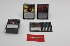 Lot de cartes Magic - 100 cartes de la même couleur - Co/Unco/Rare/Mythique - FR